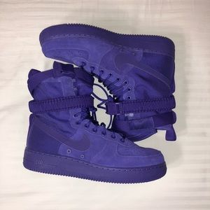 Nike SF AF1 Size 10 Purple Men’s Shoe 864024-500